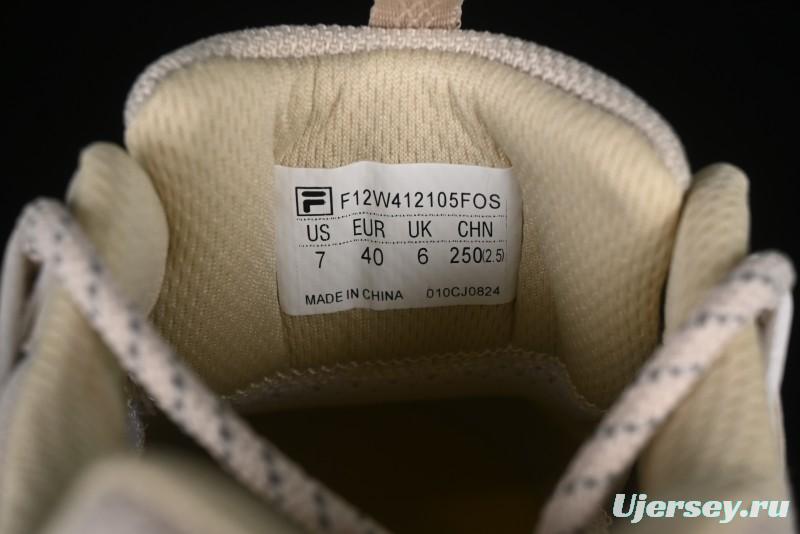 Fila Heritage Fluid Cat Paw 5.0 Retro Dad Shoes with Lace-Up Design - F12M412105FOS