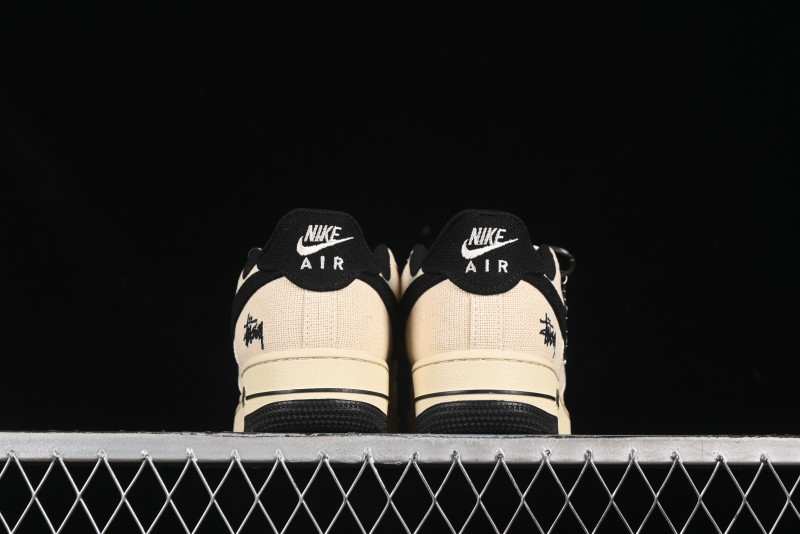 Nike Air Force 1 '07 Low Stussy Collaboration Hemp Low-Top Casual Sneakers - XX3168-153