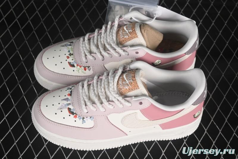Nike Air Force 1'07 Low Casual Sneakers with Full-Length Air Cushion - IB8874-111
