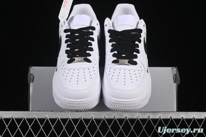 Nike Air Force 1'07 Low Small Swoosh Polka Dot Casual Sneakers - ZH0316-074