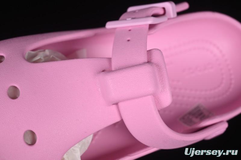 Crocs Mary Jane Classic Simple Casual Beach Clog Sandals - B.D4