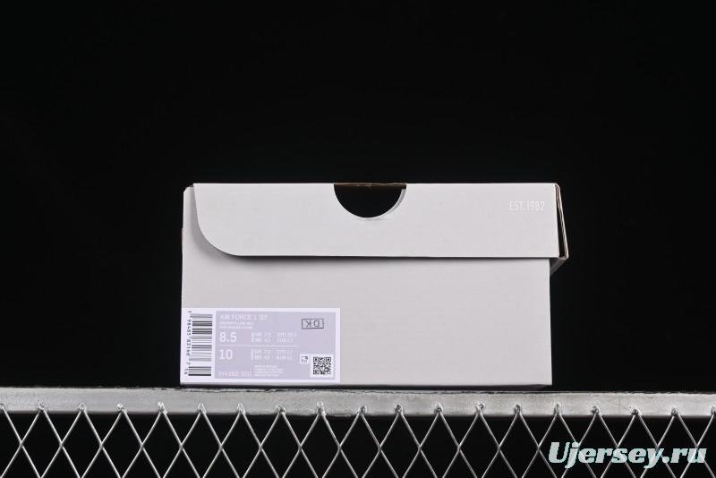 Nike Air Force 1'07 Low Lil Yachty Collaboration Casual Sneakers with Patent Leather and Multicolor Design - IH4383-300