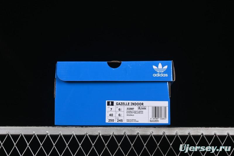 Adidas Originals Gazelle Indoor Retro Casual Slip-Resistant Wear-Resistant Low-Top Sneakers - JI2587