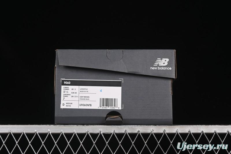 New Balance NB9060 Series Retro Casual Running Shoes with ABZORB Cushioning - U9060NTB