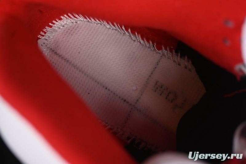 Nike Air Jordan 5 Retro Basketball Shoes Fire Red Black Tongue - HQ7978-101