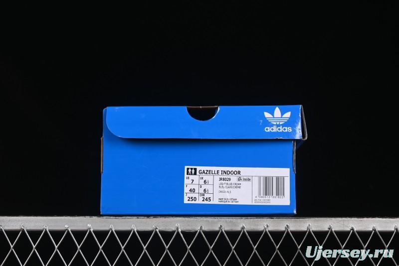 Adidas Originals Gazelle Indoor JR8029 Retro Casual Slip-Resistant Low-Top Sneakers
