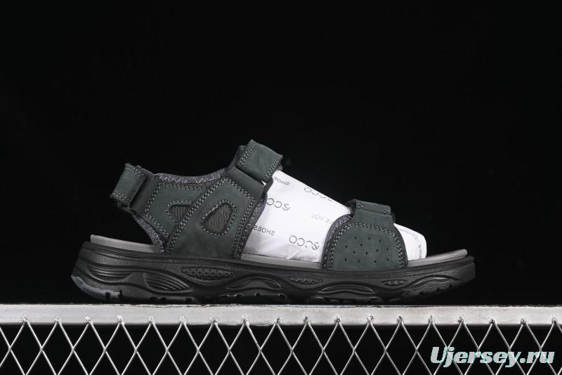 ECCO Off Trail Series Sporty Casual Sandals with Adjustable Hook-and-Loop Closure - 63251701002