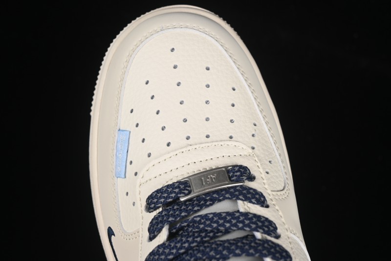 Nike Air Force 1 '07 Low Supreme Collaboration Dual-Tone Blue Label Casual Sneakers - XS1958-565