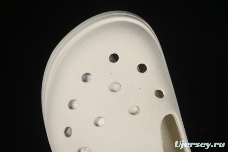 Crocs Mary Jane Classic Simple Casual Beach Clog Sandals - B.D4