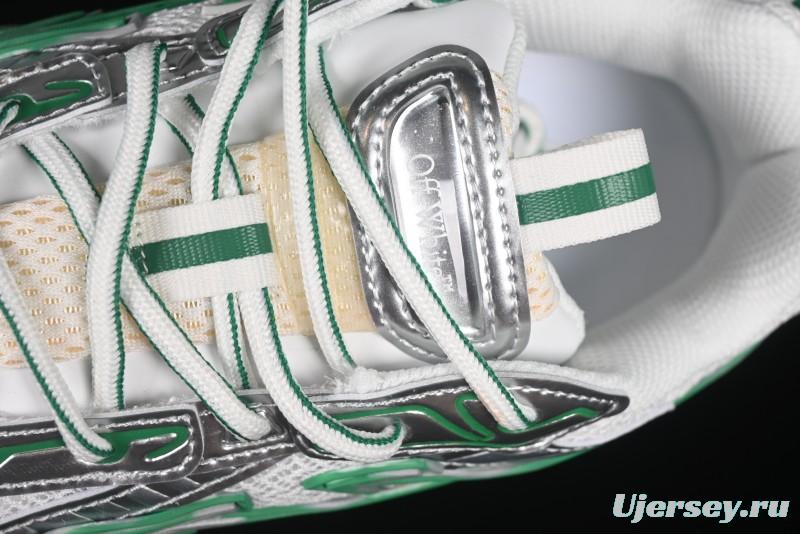 Off-White Be Right Tie-Dye Green Low-Top Lifestyle Casual Shoes - X.E5