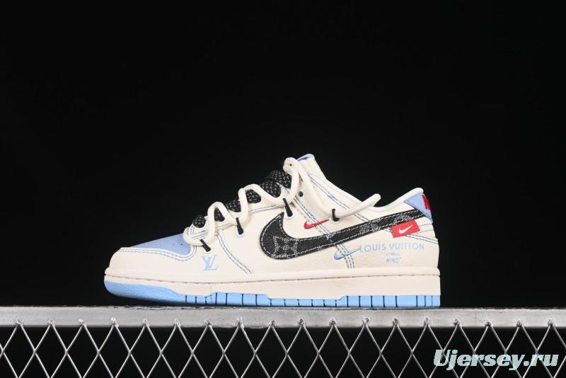 Nike SB Dunk Low Sup Anniversary Customized Low-Top Casual Skate Shoes - FC1688-219