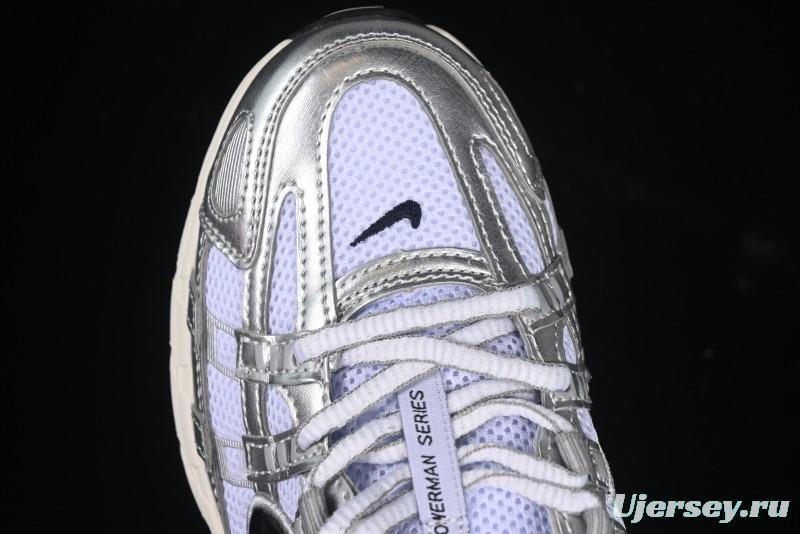 Nike P-6000 Prm Retro Casual Sneakers with Lightweight Design - CD6404-105