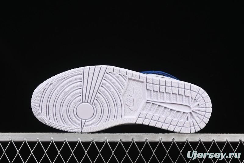 Nike Air Jordan 1 High OG AJ1 Fragment Design Collaboration High-Top Basketball Shoes - DZ5485-041