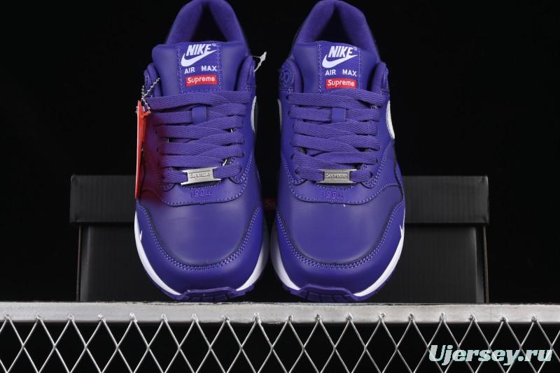 Nike Air Max 1 Retro Running Shoes with Half-Sole Air Cushion - HF8813-500