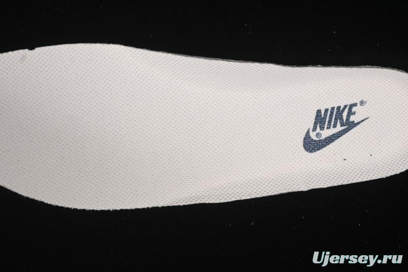 Nike Air Force 1 '07 Low Supreme Collaboration Two-Tone Blue Grey Lace-Up Casual Sneakers - DM6868-068