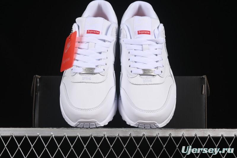 Nike Air Max 1 Retro Running Shoes with Half-Sole Air Cushion - HF8813-100