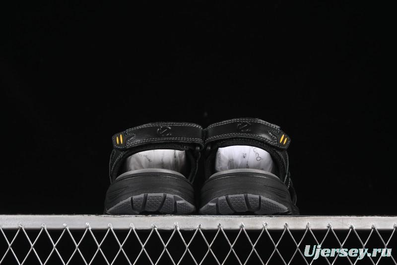 ECCO Off Trail Series Sport Leisure Sandals with Adjustable Hook-and-Loop Strap - 63251701001