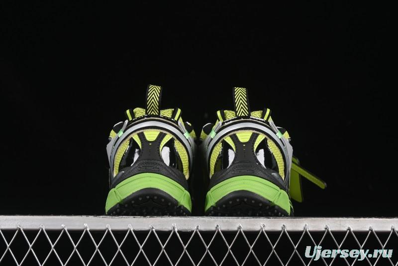 Off-White Be Right White Green Low-Top Lifestyle Casual Shoes - X.E5