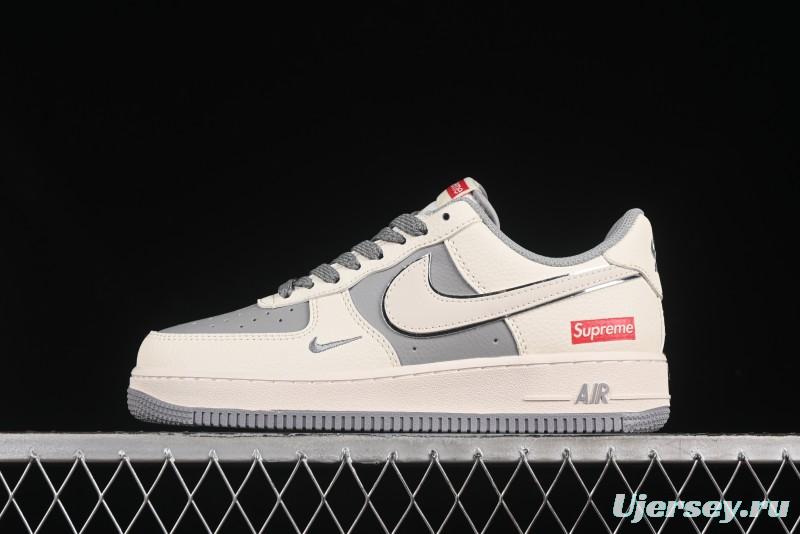 Nike Air Force 1 '07 Low Supreme Casual Sneakers with Full-Length Air Cushion - HH7518-058