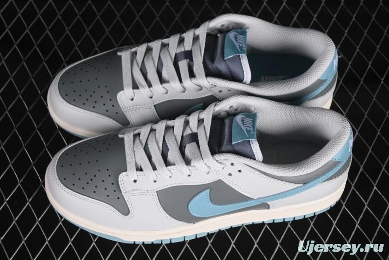 Nike SB Dunk Low Blue Grey Low-Top Casual Skate Shoes - HF5441-001