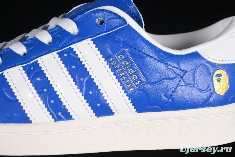 Adidas Bape Superstar JR2702 Shell Toe Casual Sneakers - JR2702