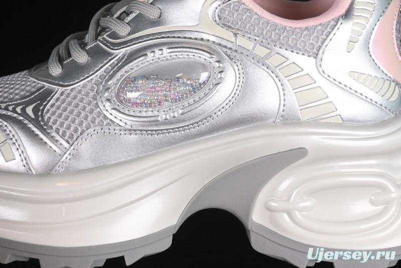 GG-CC Casual Sports Running Shoes with Crescent Moon Sole and 5cm Height Increase - 668-1