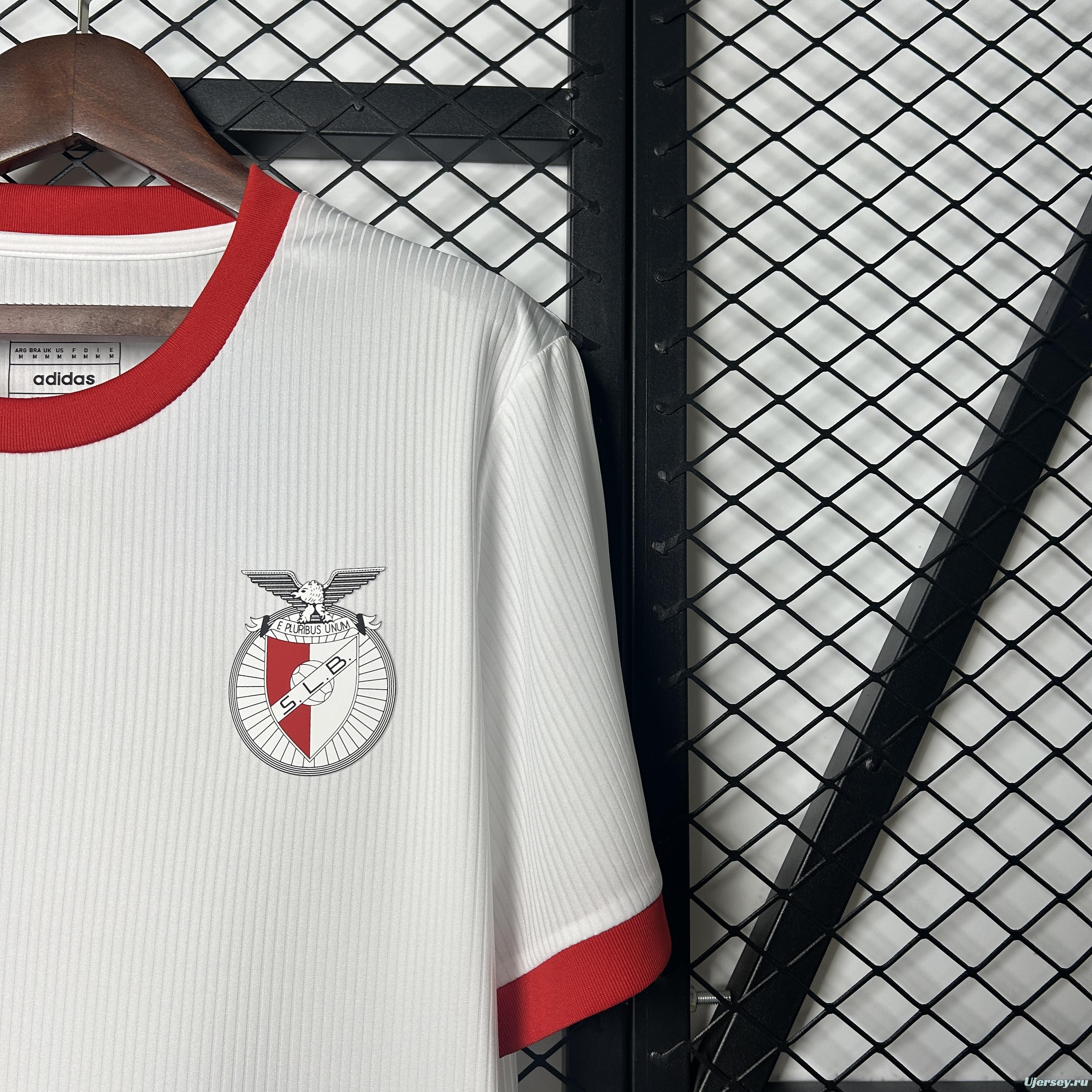 25/26 Benfica White 100th Anniversary Jersey