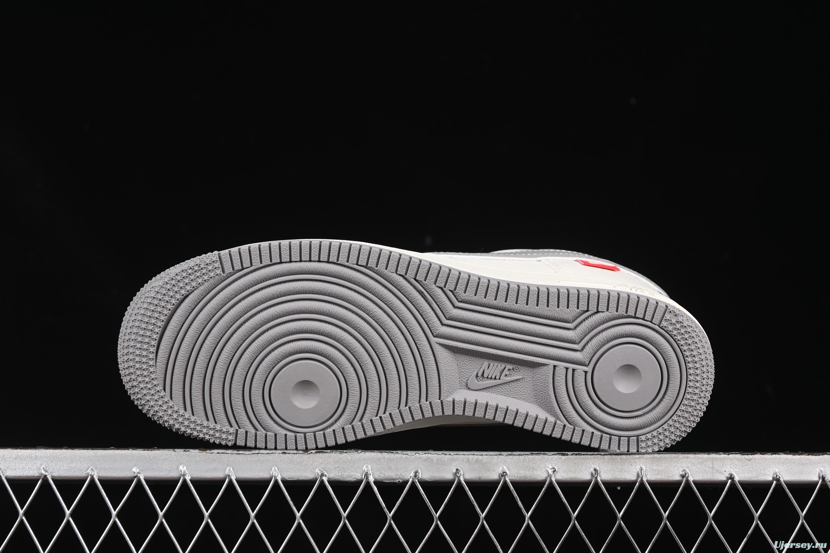 Nike Air Force 1'07 Low UN Collaboration Double Swoosh Red Label Casual Sneakers - CS5288-007