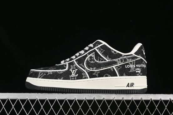 Nike Air Force 1'07 Low LV Collaboration Dark Denim Low-Top Casual Sneakers - SC9207-531