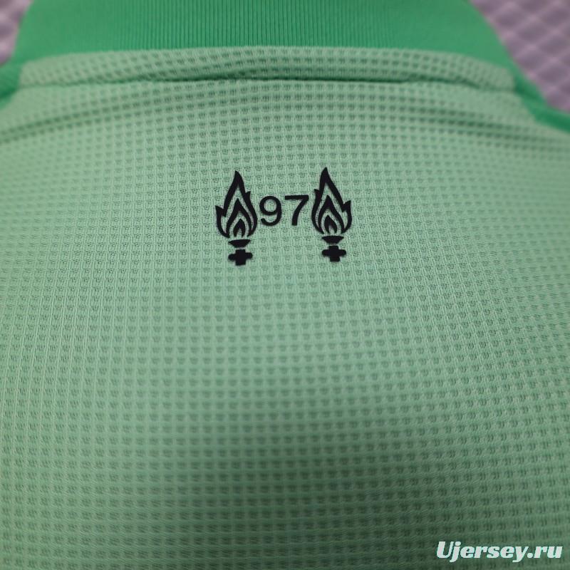 Player Version 25/26 Liverpool Green Goalkeeper Jersey