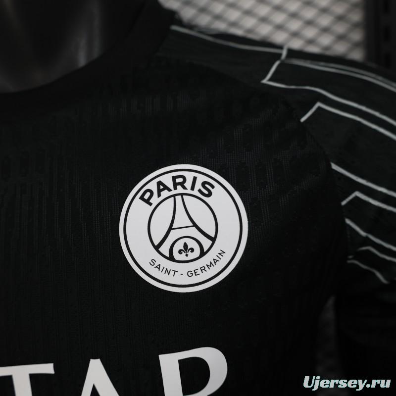 Player Version 25/26 PSG Black Goalkeeper Jersey