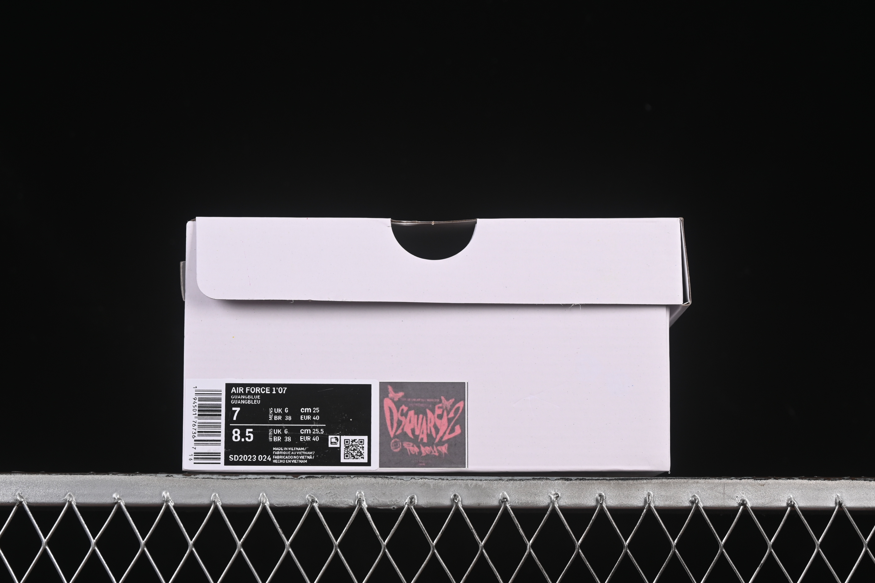 Nike Air Force 1'07 Low "Love Brain" 520 Series Limited Casual Sneakers - SD2023-024