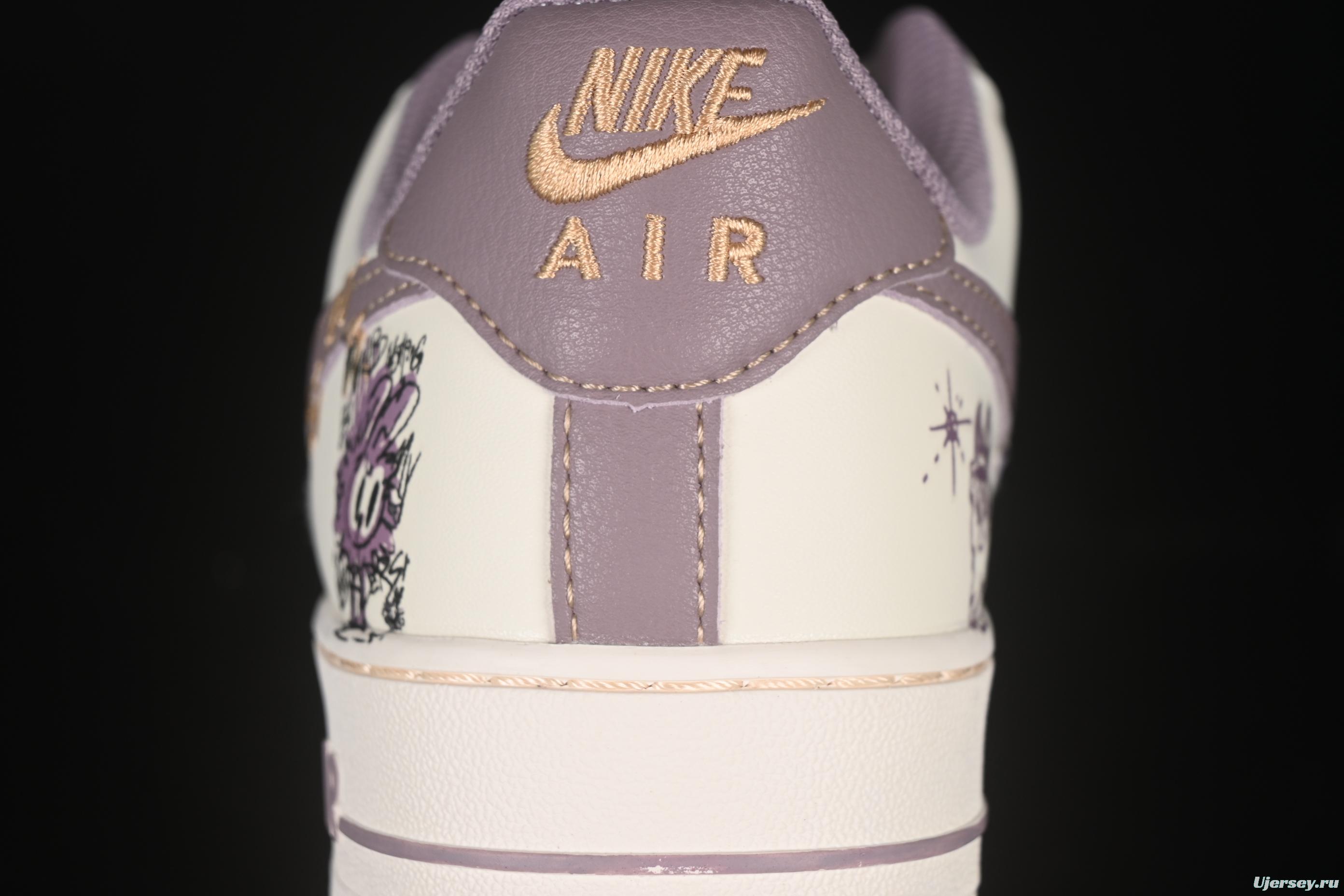 Nike Air Force 1'07 Low Purple Rabbit Baby Casual Sneakers - FJ7740-910