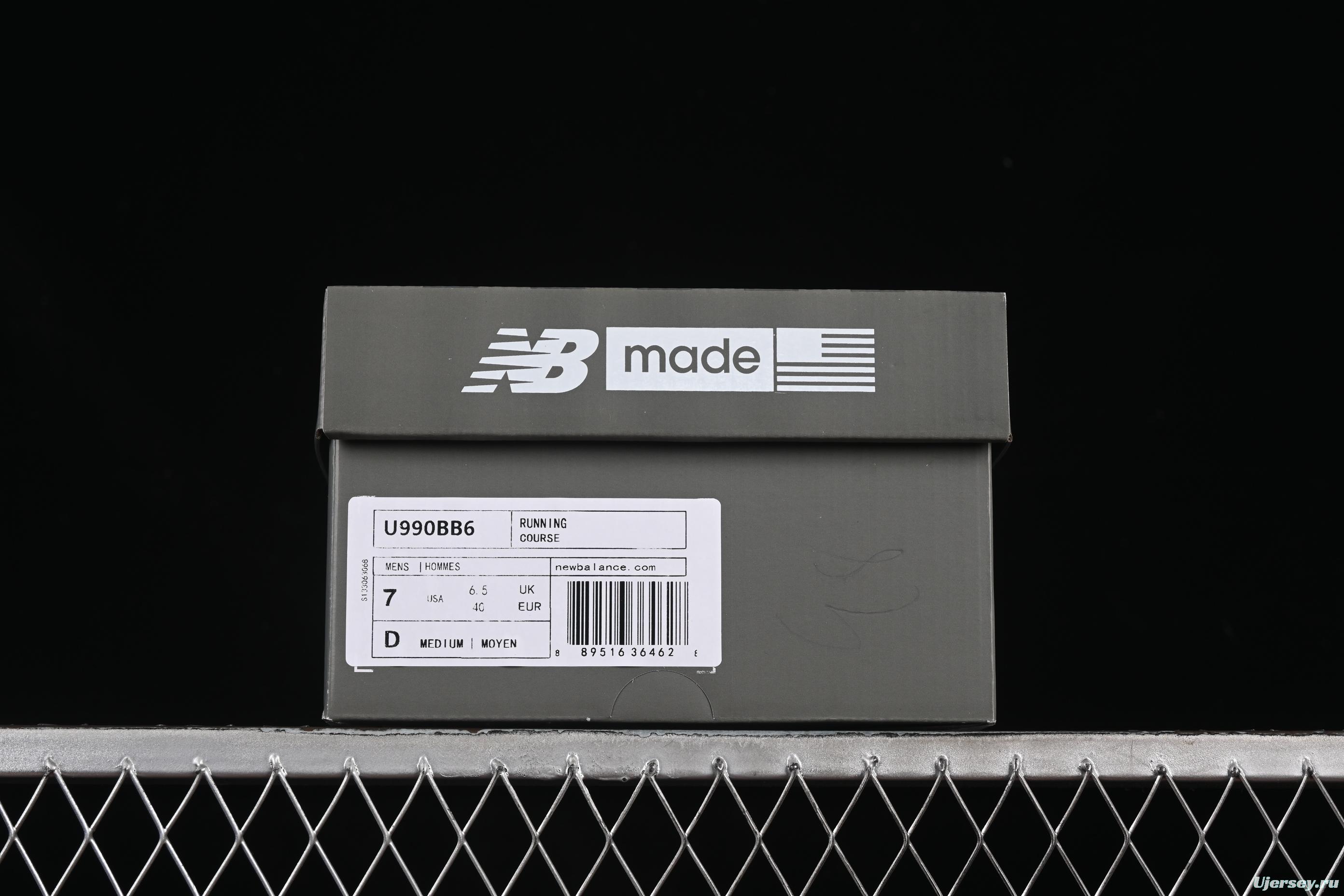 New Balance 990 Series Premium Made in USA Retro Running Shoes - M990BB6