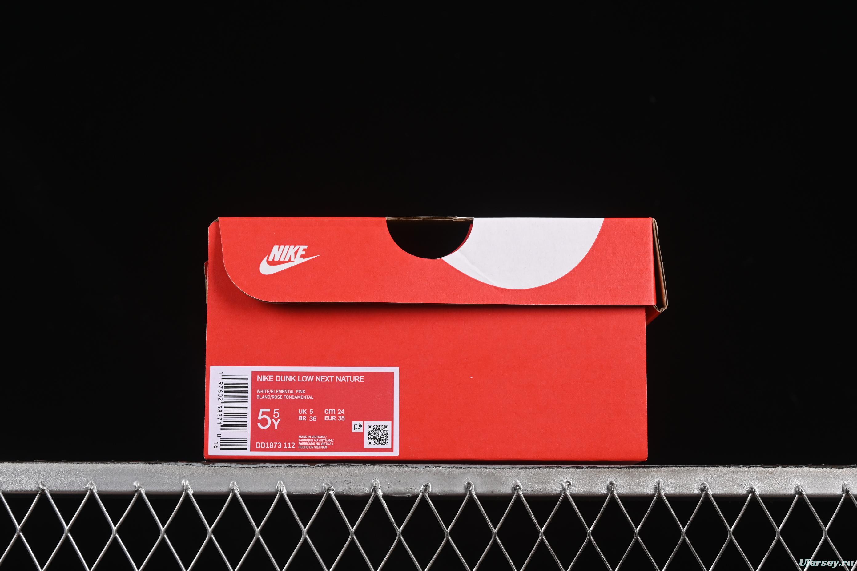 Nike Dunk Low White Pink Low-Top Casual Skate Shoes - DD1873-112