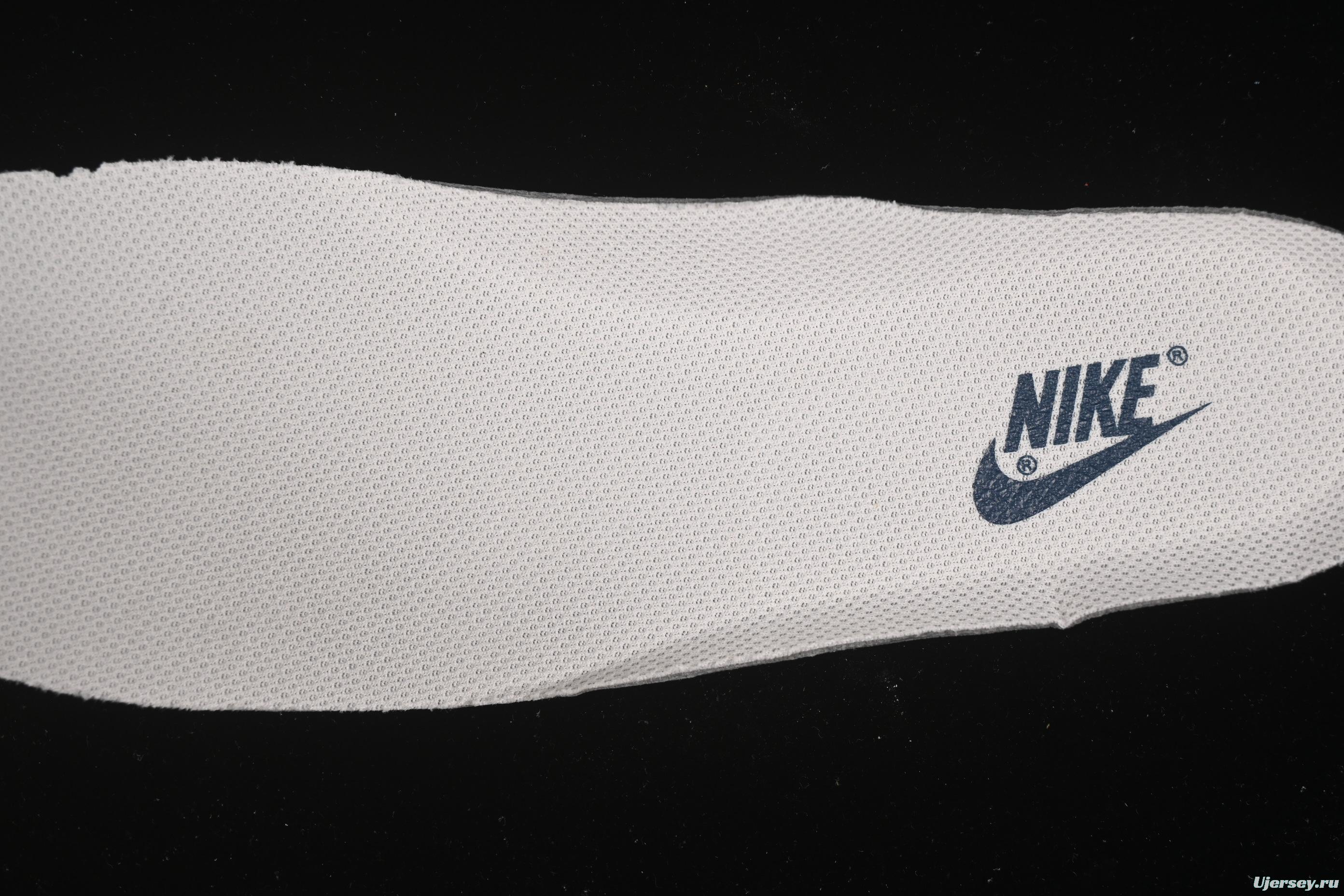 Nike Air Force 1'07 Low LV Collaboration Grey Blue Canvas Lace-Up Casual Sneakers - DM6868-099