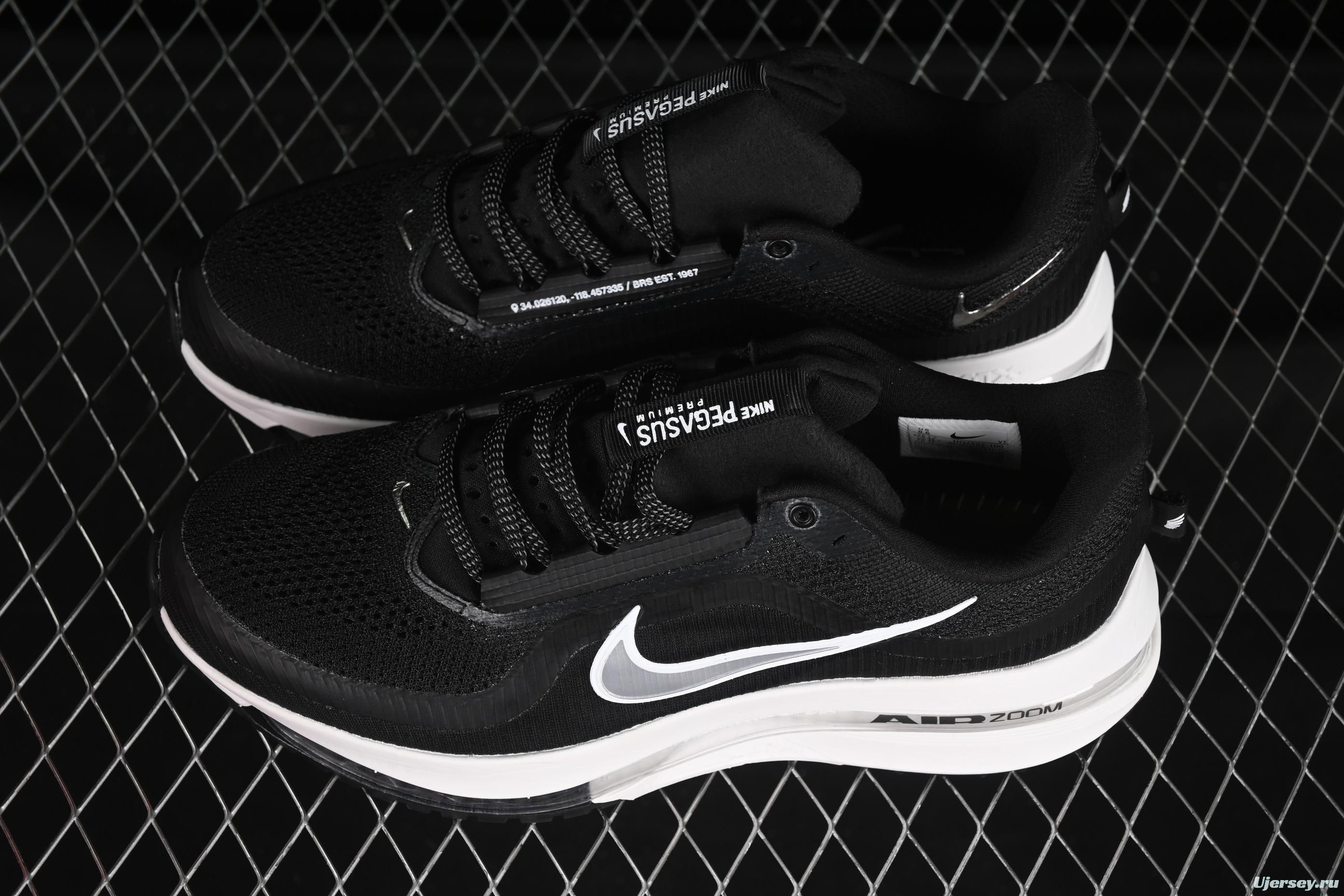 Nike Air Zoom Pegasus Premium Running Shoes with Mesh Upper and Air Cushion Technology - HQ2592-100