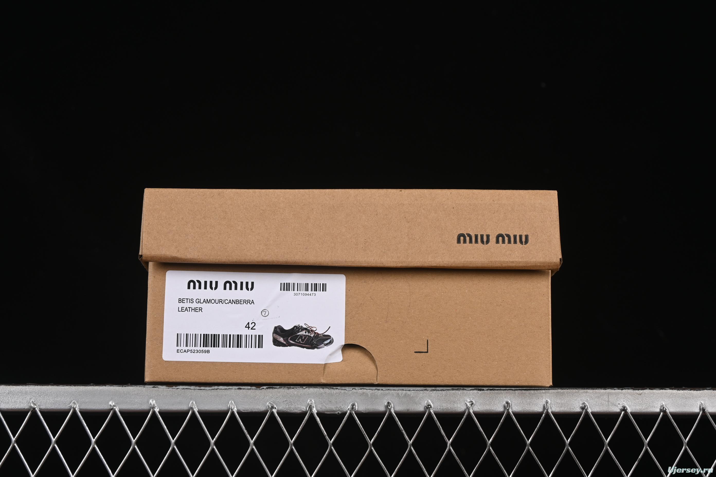 MiuMiu x New Balance 530 Low-Top Classic Retro Casual Running Shoes - AJD4