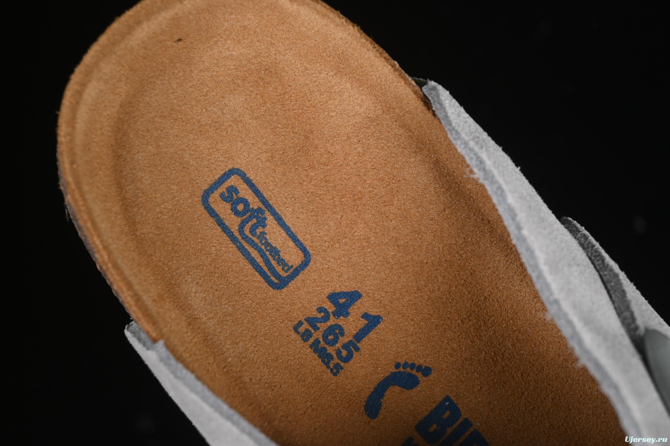 Birkenstock Arizona Soft Footbed Sandals with Suede Leather and Lambswool Lining - G.D4