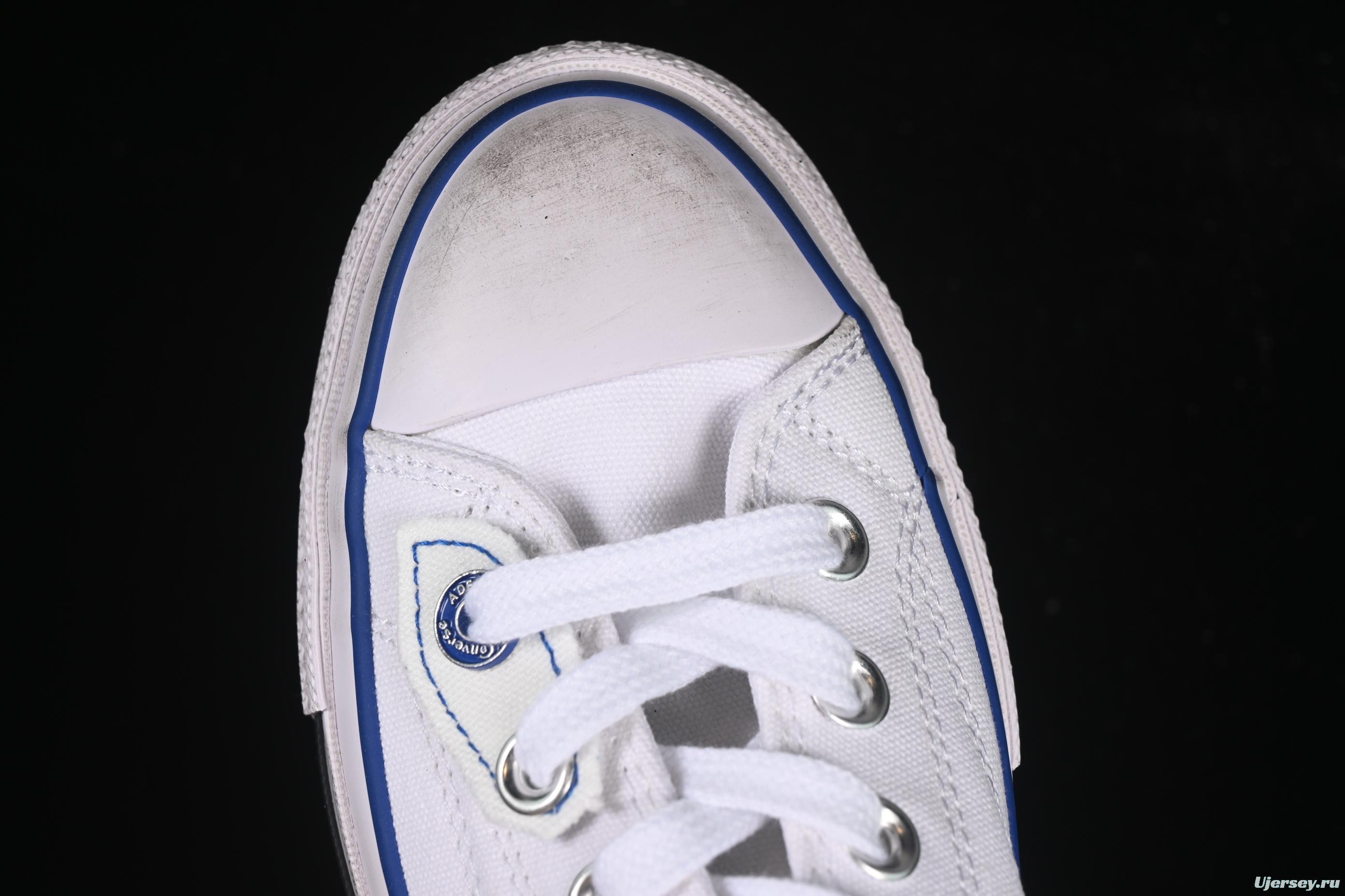 Ader Error x Converse Low-Top Casual Canvas Sneakers with Special Pattern Print - A14289C