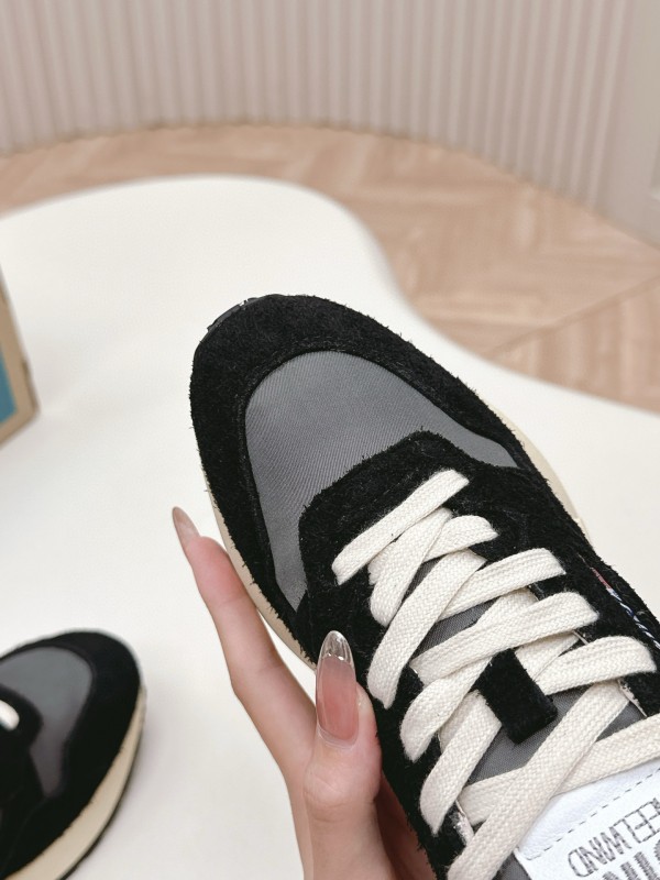 2024 Unisex Autry Black Grey White Leather Mesh Sneakers MJ00330