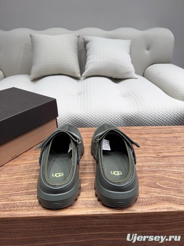 2025 UGG Green Mesh Slippers KFY00220