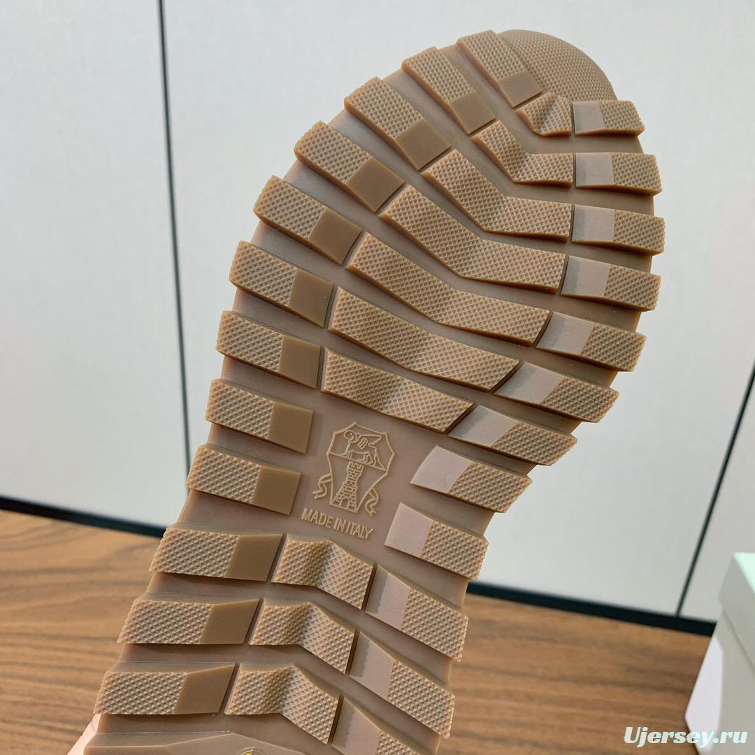 2025 Unisex Brunello Cucinelli Black Suede Leather Sneakers LY