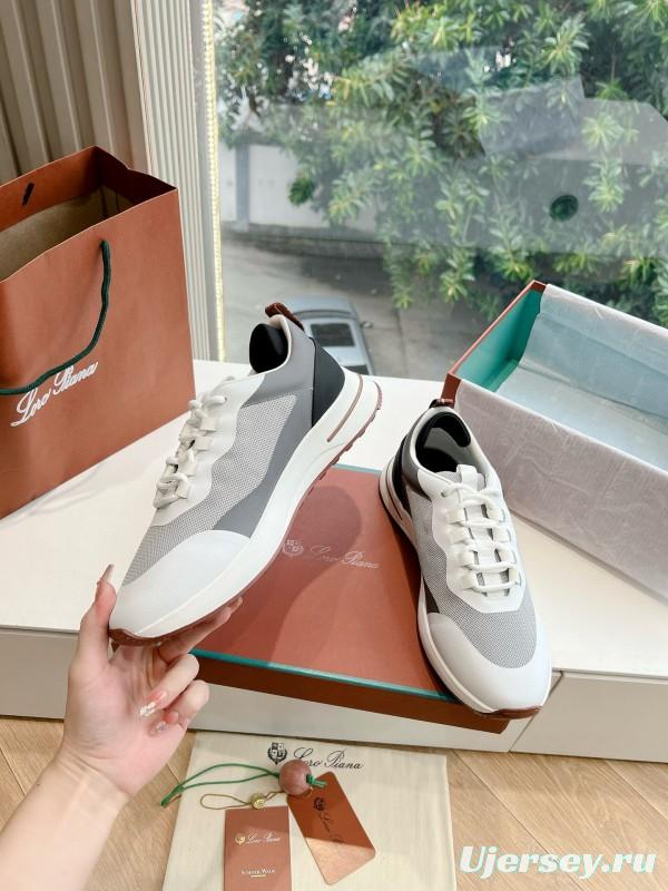 2024 Unisex Le Parmentier White Grey Black Knitted Casual Shoes Top Version MJ00340