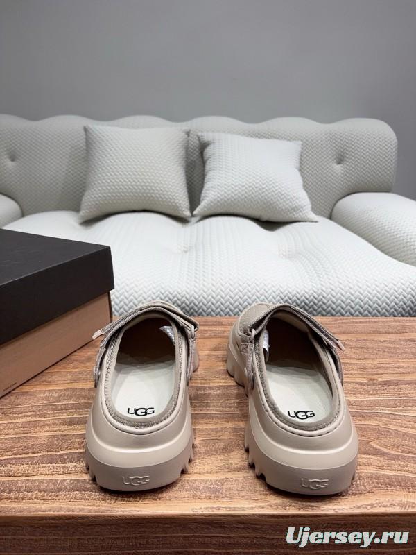 2025 UGG Beige Mesh Slippers