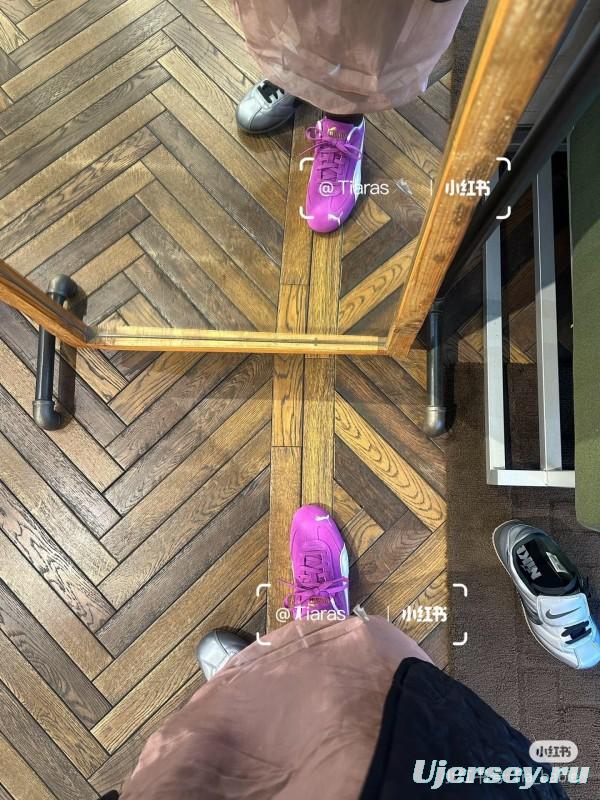 2025 Women Puma Purple White Suede Sneakers