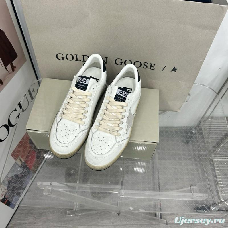 2024 Unisex GGDB White Black Leather Suede Sneakers