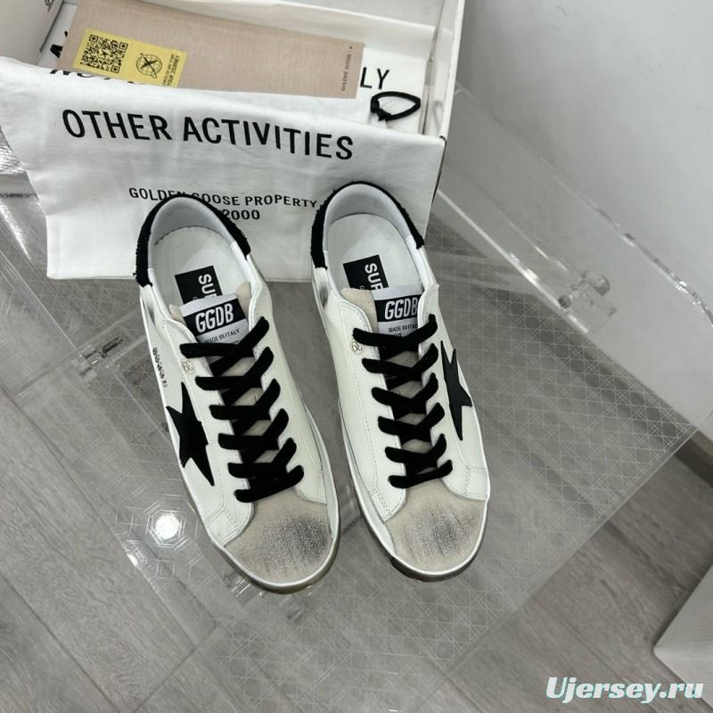 2025 Men GGDB White Black Leather Suede Sneakers SUPER STAR
