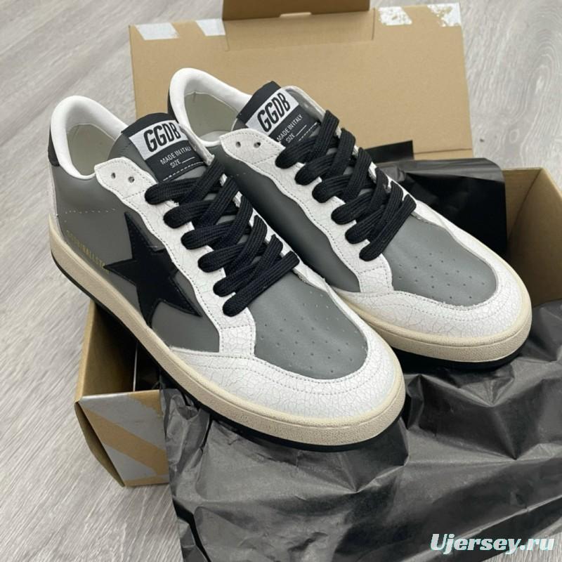 2024 Unisex GGDB Grey White Black Leather Suede Low Top Sneakers MJ00260