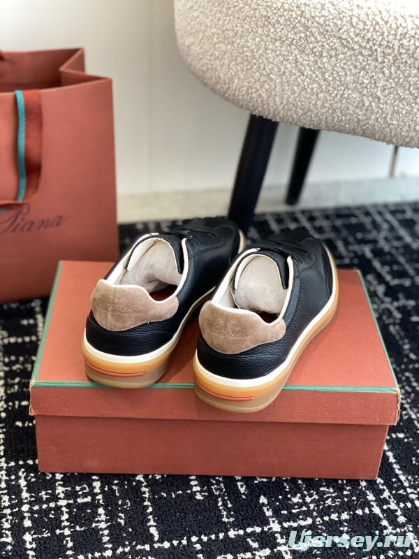 2024 Men LP Black Suede Leather Sneakers MJ00320